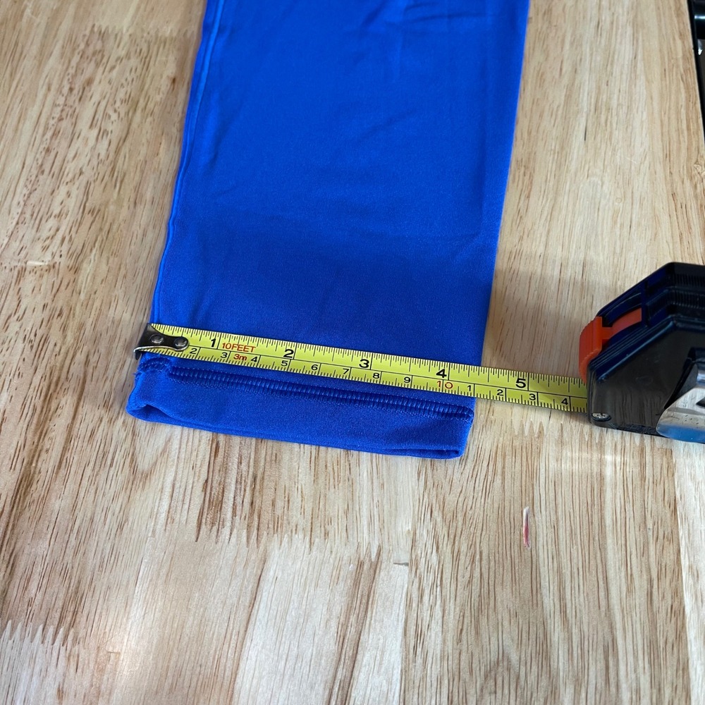 OFFLINE by Aerie Real Me 7/8 Leggings Cobalt Blue High Rise Crossover Waist M - Picture 8 of 8